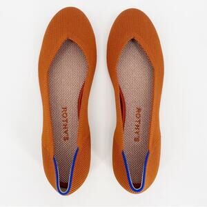 ROTHY’S The Flat in Brandy Round Toe Knit Women's Sz 10